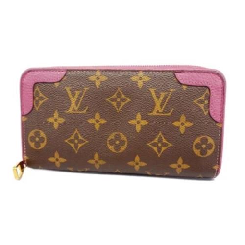 Pre-owned Fabric wallets Louis Vuitton Vintage , Brown , Dames