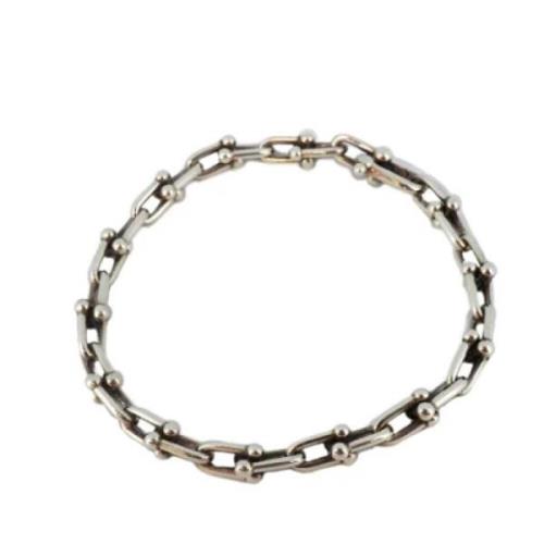 Pre-owned Silver bracelets Tiffany & Co. Pre-owned , Gray , Dames