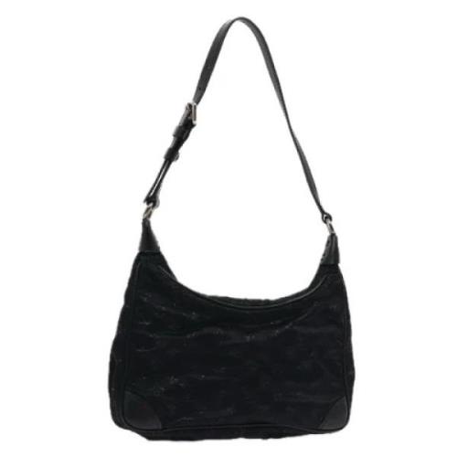 Pre-owned Fabric louis-vuitton-bags Louis Vuitton Vintage , Black , Da...