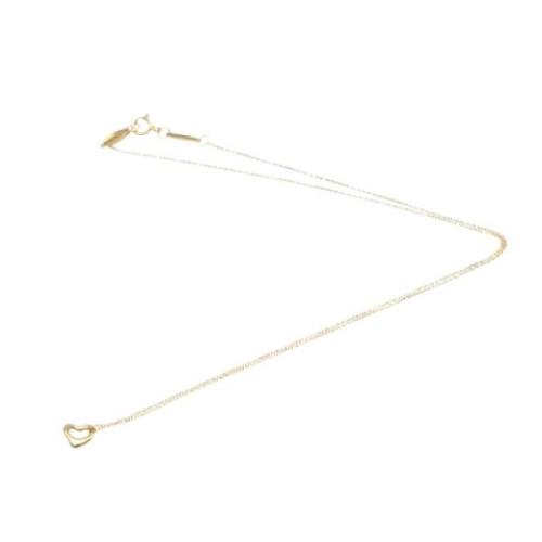 Pre-owned Rose Gold necklaces Tiffany & Co. Pre-owned , Yellow , Dames