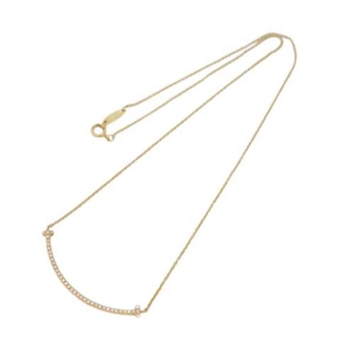 Pre-owned Rose Gold necklaces Tiffany & Co. Pre-owned , Yellow , Dames