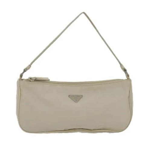 Pre-owned Nylon prada-bags Prada Vintage , Beige , Dames