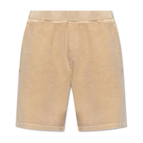 Katoenen shorts Dsquared2 , Beige , Heren