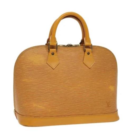 Pre-owned Leather louis-vuitton-bags Louis Vuitton Vintage , Yellow , ...