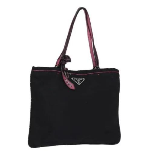 Pre-owned Nylon prada-bags Prada Vintage , Black , Dames