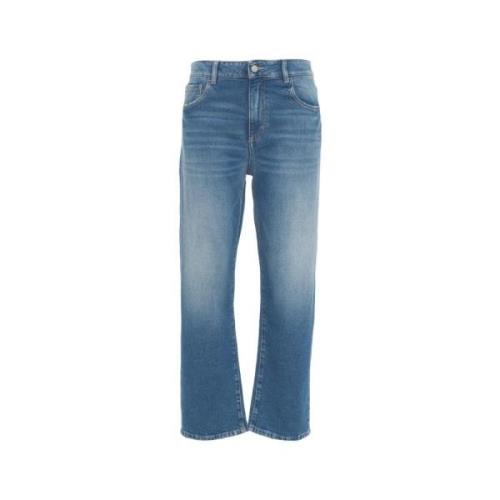 Blauwe Jeans Aw24 Dameskleding Icon Denim , Blue , Dames