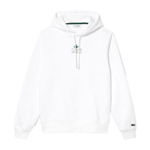 Hoodie Lacoste , White , Dames