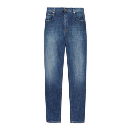 Jeans in losse stijl Dolce & Gabbana , Blue , Heren