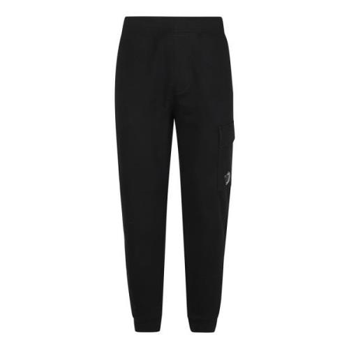 Zwarte sportbroek verhoogt stijl C.p. Company , Black , Heren