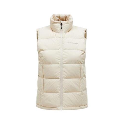 Ontdekkingsreiziger Frost Vest Peak Performance , Beige , Dames