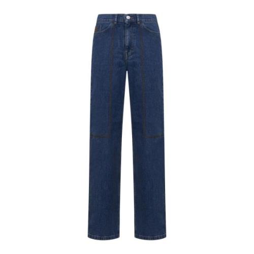 Stijlvolle Denim Jeans Baum und Pferdgarten , Blue , Dames