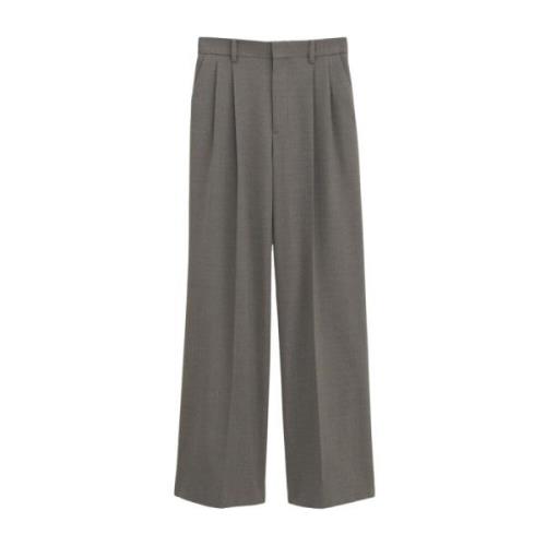 Grijze Wijde Broek met Plooien Filippa K , Gray , Dames