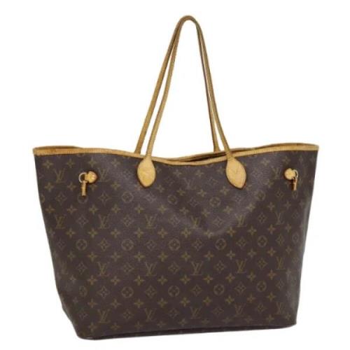 Pre-owned Canvas louis-vuitton-bags Louis Vuitton Vintage , Brown , Da...