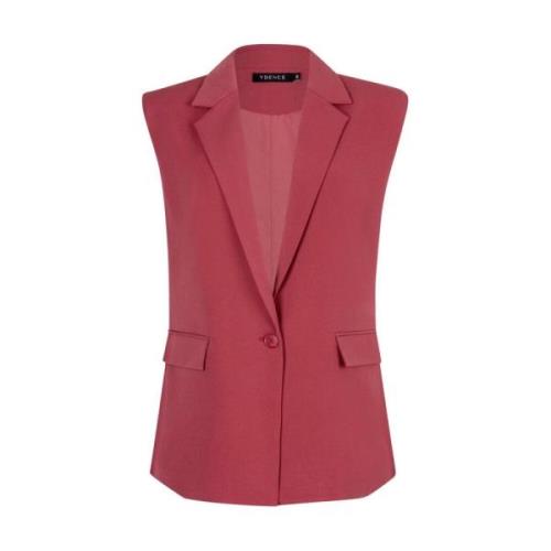 Stijlvolle Lima Gilet Ydence , Red , Dames