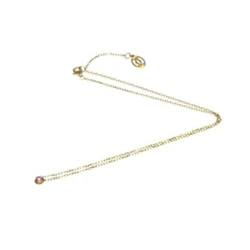 Pre-owned Rose Gold necklaces Cartier Vintage , Yellow , Dames