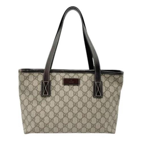 Pre-owned Plastic gucci-bags Gucci Vintage , Brown , Dames