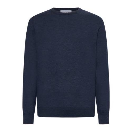 Blauwe Sweaters voor Mannen D4.0 , Blue , Heren