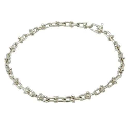 Pre-owned Silver bracelets Tiffany & Co. Pre-owned , Gray , Dames