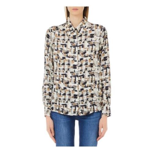 Raso Shirt in M/L Maat Liu Jo , Multicolor , Dames