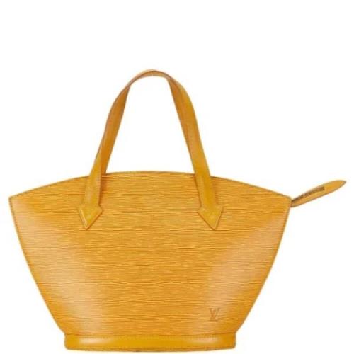 Pre-owned Leather louis-vuitton-bags Louis Vuitton Vintage , Yellow , ...