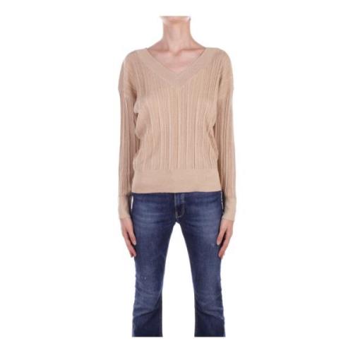 Gouden Sweater Collectie 1 Metallic Liu Jo , Yellow , Dames