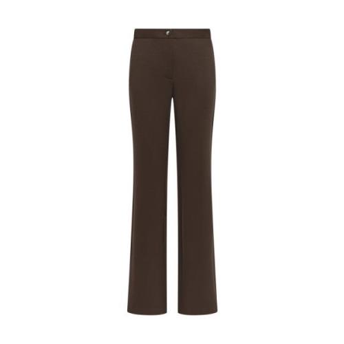 Comfy Jersey Broek Maliparmi , Brown , Dames