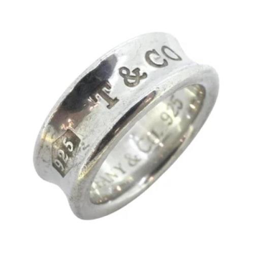 Pre-owned Silver rings Tiffany & Co. Pre-owned , Gray , Dames