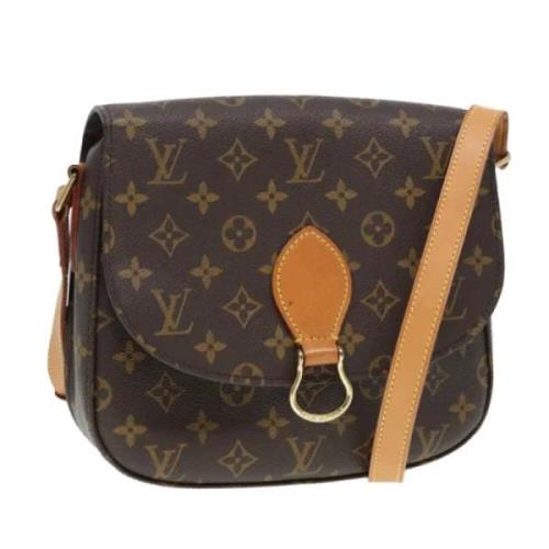 Pre-owned Canvas shoulder-bags Louis Vuitton Vintage , Brown , Dames