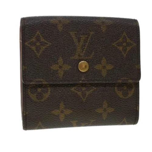 Pre-owned Canvas wallets Louis Vuitton Vintage , Brown , Dames