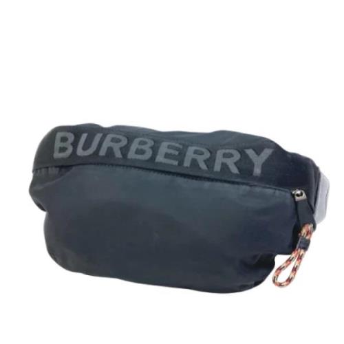 Pre-owned Fabric crossbody-bags Burberry Vintage , Black , Dames