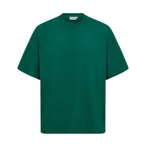 Oversize Tee Heren, 100% Katoen Resteröds , Green , Heren