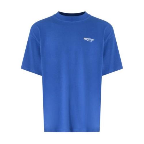 Cobalto T-shirt Represent , Blue , Heren