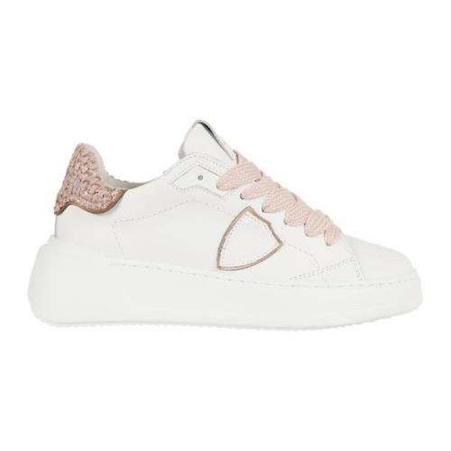 Witte Sneakers voor Vrouwen Aw24 Philippe Model , White , Dames