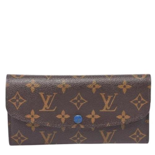 Pre-owned Canvas wallets Louis Vuitton Vintage , Brown , Dames