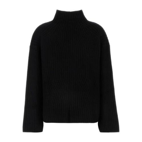 Gezellige Turtleneck Sweater Loulou Studio , Black , Dames