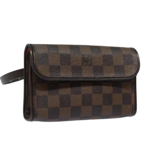 Pre-owned Canvas louis-vuitton-bags Louis Vuitton Vintage , Brown , Da...