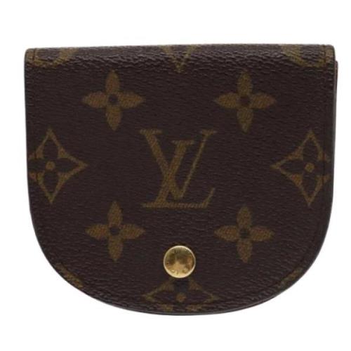 Pre-owned Canvas wallets Louis Vuitton Vintage , Brown , Dames