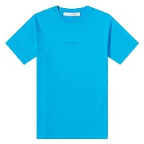 Casual Katoenen T-shirt 1017 Alyx 9SM , Blue , Heren