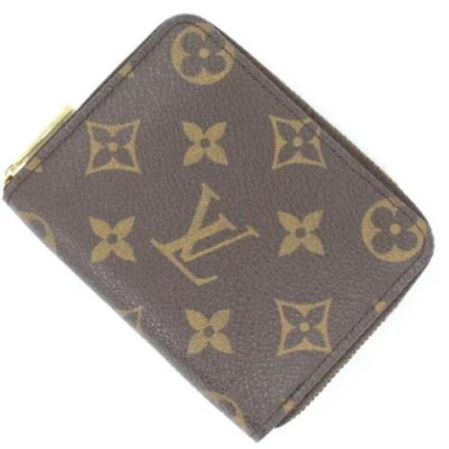 Pre-owned Fabric wallets Louis Vuitton Vintage , Gray , Dames