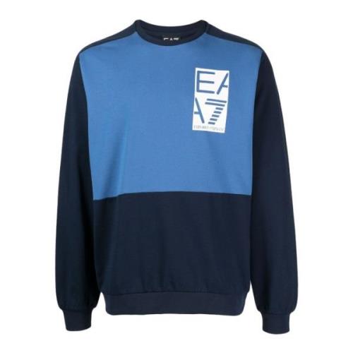 Sweatshirt Hoodies Emporio Armani EA7 , Blue , Heren