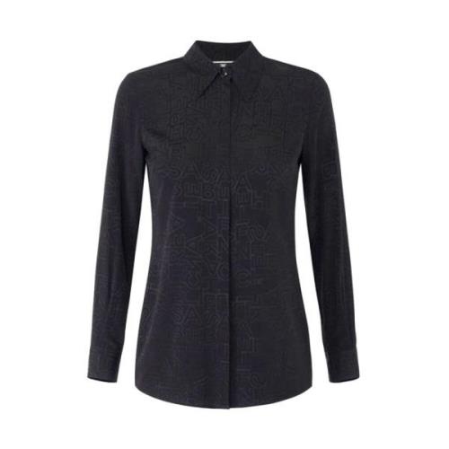 Zwarte Shirt voor Vrouwen Elisabetta Franchi , Black , Dames