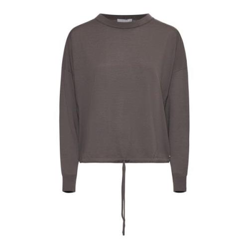 Dove Grey Sweater Collectie Kaos , Gray , Dames