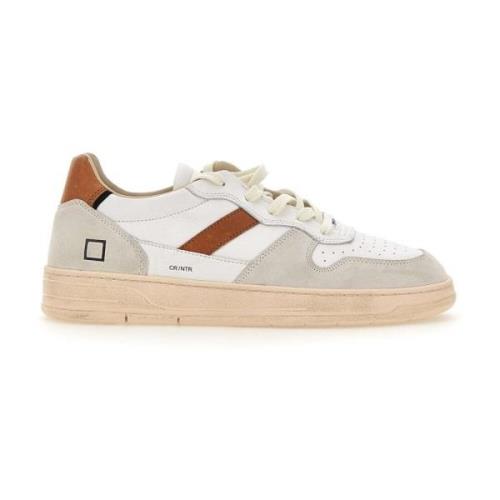 Witte Heren Sneakers D.a.t.e. , White , Heren