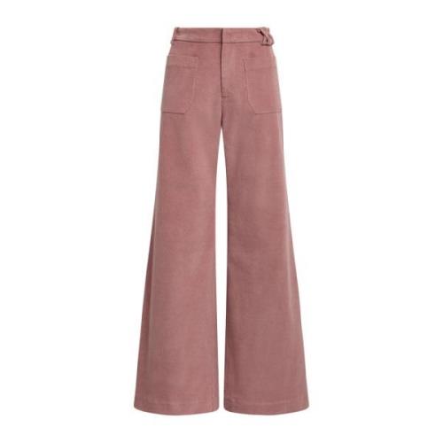 Baby Cord Broek Maliparmi , Pink , Dames