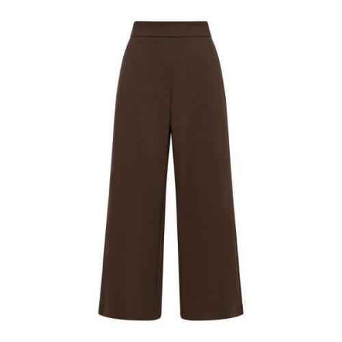 Comfy Jersey Broek Maliparmi , Brown , Dames