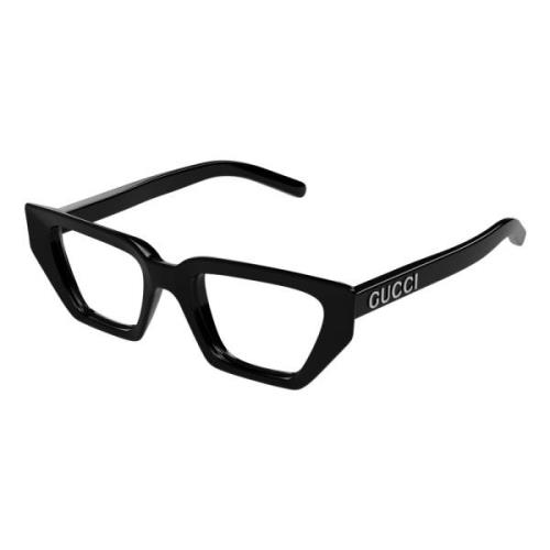 Mode Bril Zwarte Frame Gg1720O Gucci , Black , Dames