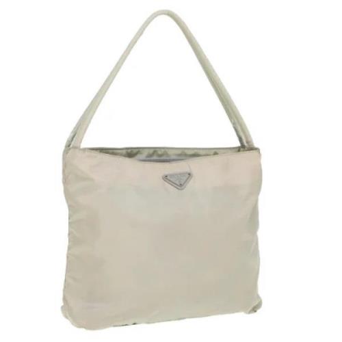 Pre-owned Nylon prada-bags Prada Vintage , White , Dames