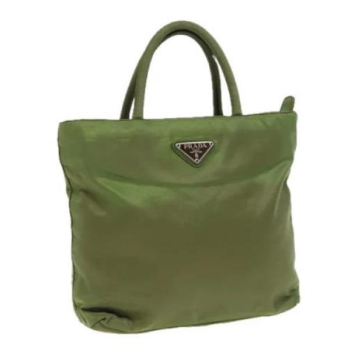 Pre-owned Nylon prada-bags Prada Vintage , Green , Dames