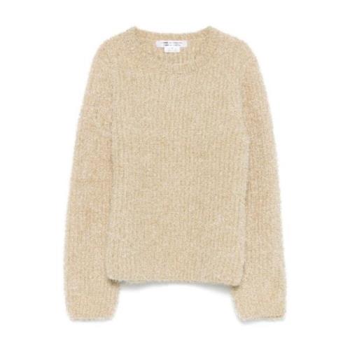 Gouden Sweater voor Stijlvolle Look Comme des Garçons , Yellow , Dames