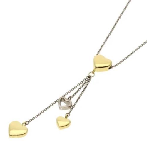 Pre-owned White Gold necklaces Tiffany & Co. Pre-owned , Yellow , Dame...